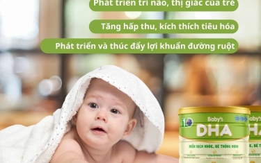 Sữa Baby’s DHA Kids Gold - 8936138318293 miễn dịch khỏe, bé thông minh