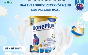 Sữa BonePlus 850 Gram - 8936138318262 Giải pháp giúp xương chắc khỏe mạnh, dẻo dai linh hoạt